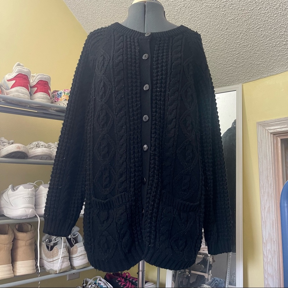 Vintage Classic Element Chunky Sweater XL